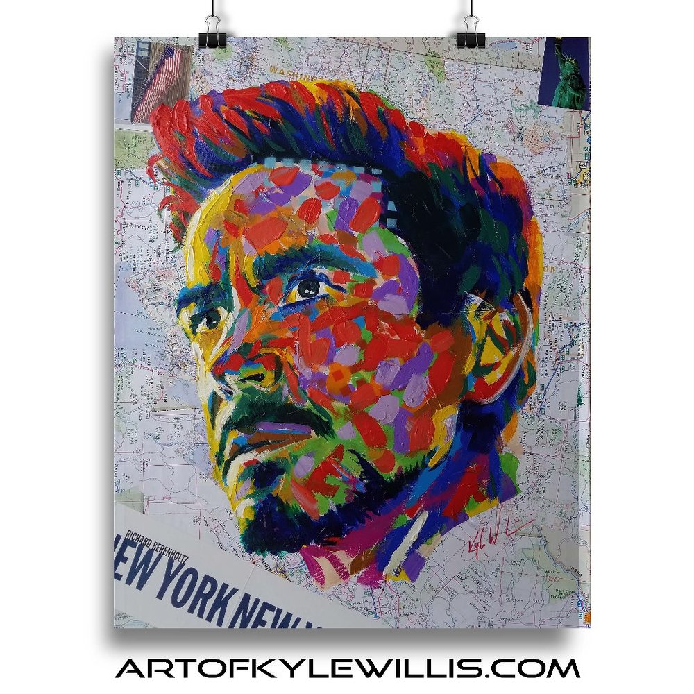 Tony Stark Portrait, Iron Man!